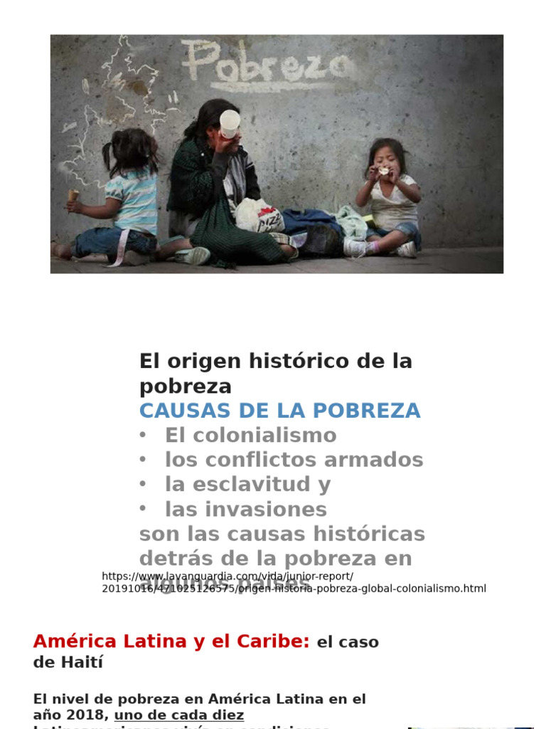 Historia de La Pobreza | PDF