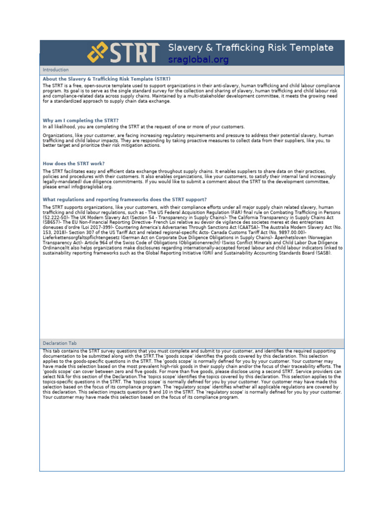 STRT v3.1 | PDF