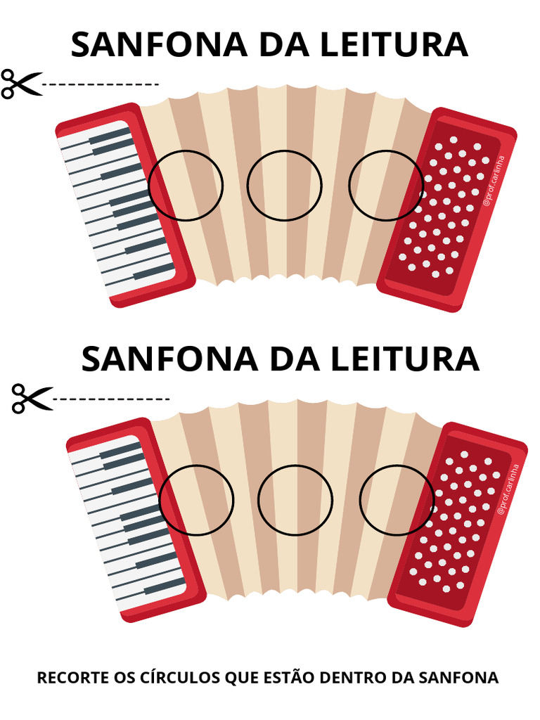 Sanfona Da Leitura e Escrita Das Palavras | PDF