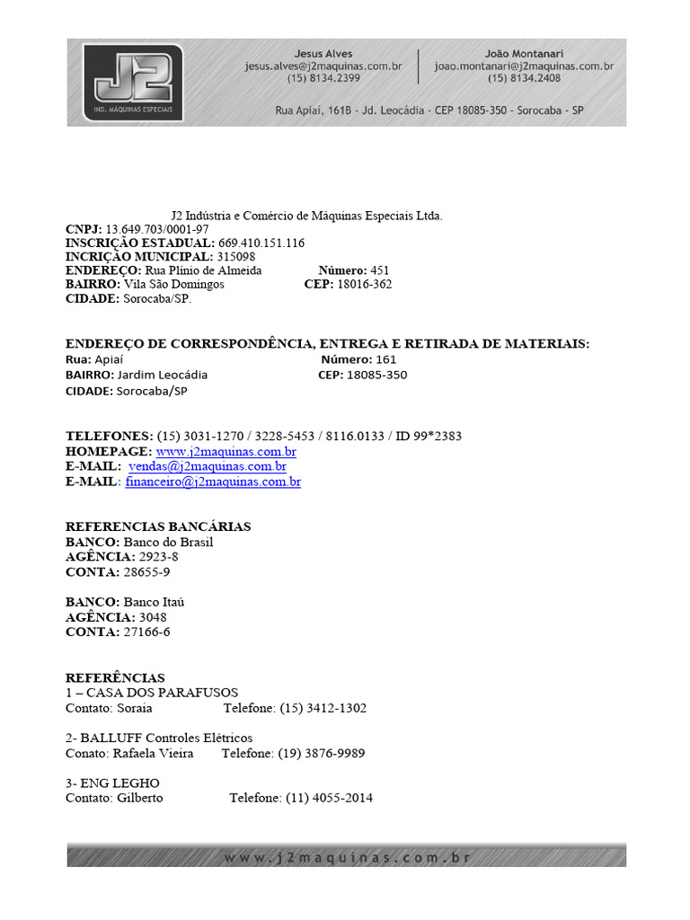 Ficha Cadastral J2 Pdf