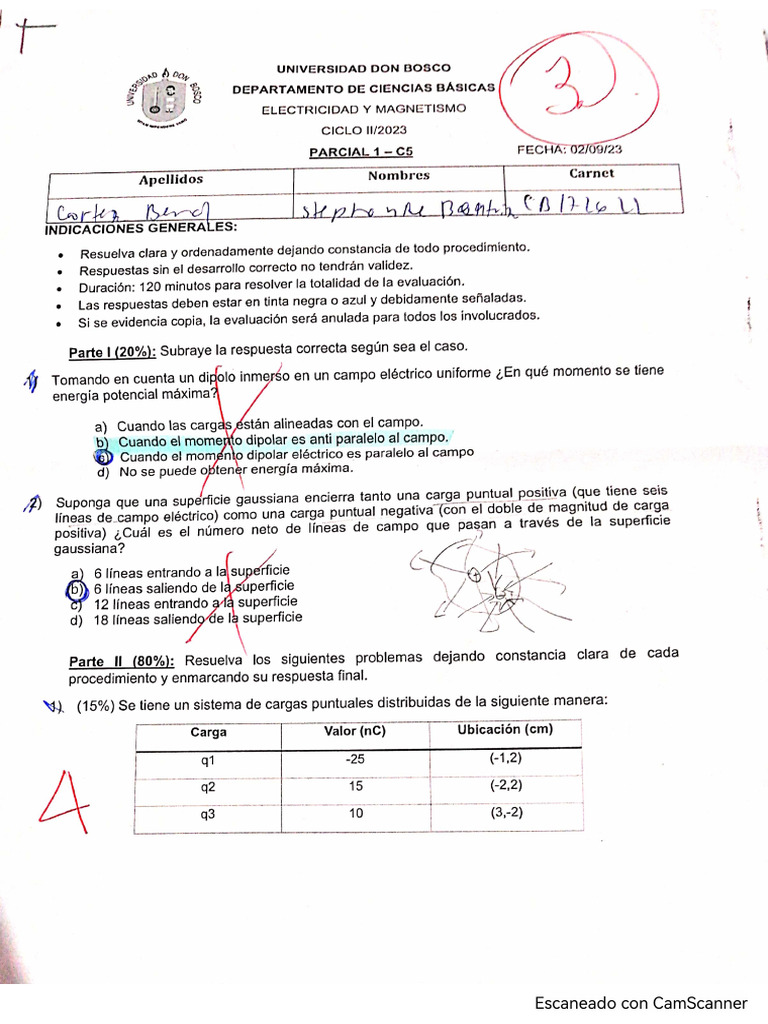 Plantilla de EJERCICIOS DE Parcial 1 de EYM | PDF