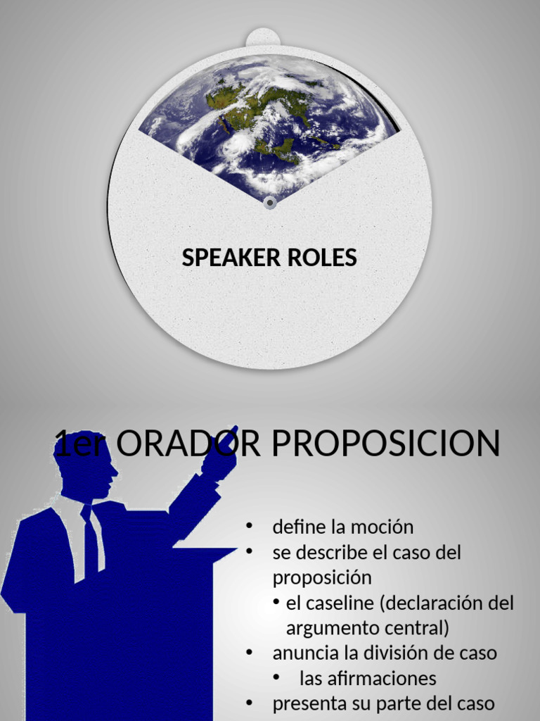 Guía de Roles en Debates Formales | PDF | Language Arts & Discipline