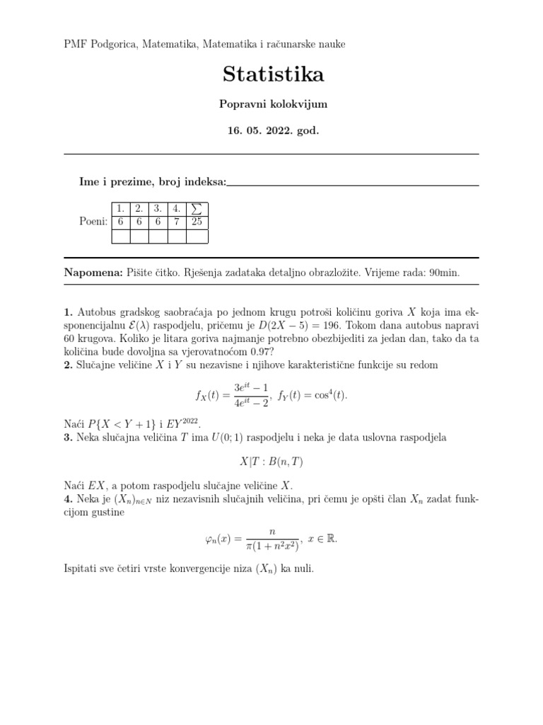 Popravni Kol | PDF
