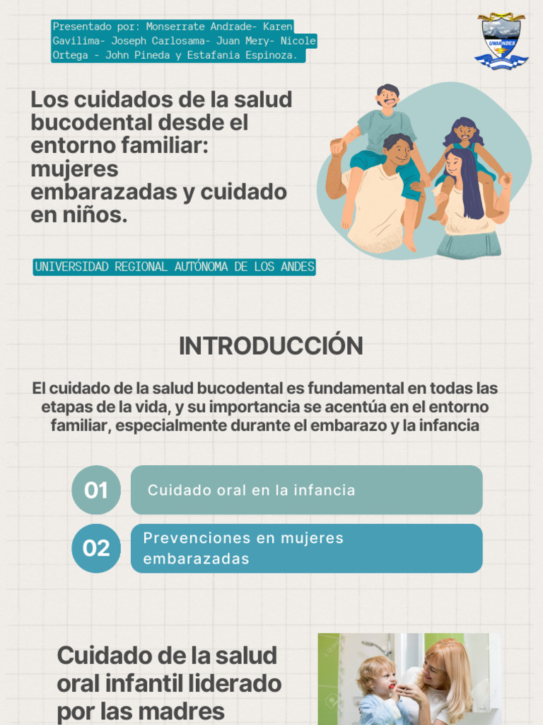 Los Cuidados de La Salud Bucodental Desde El Entorno Familiar Mujeres ...