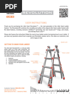 A Frame Ladder Setup and Safety Guide | PDF