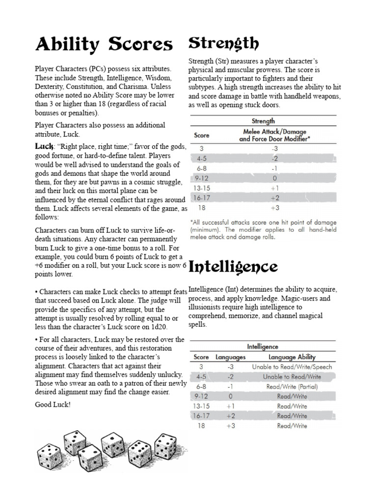 Abilities Chapter | PDF