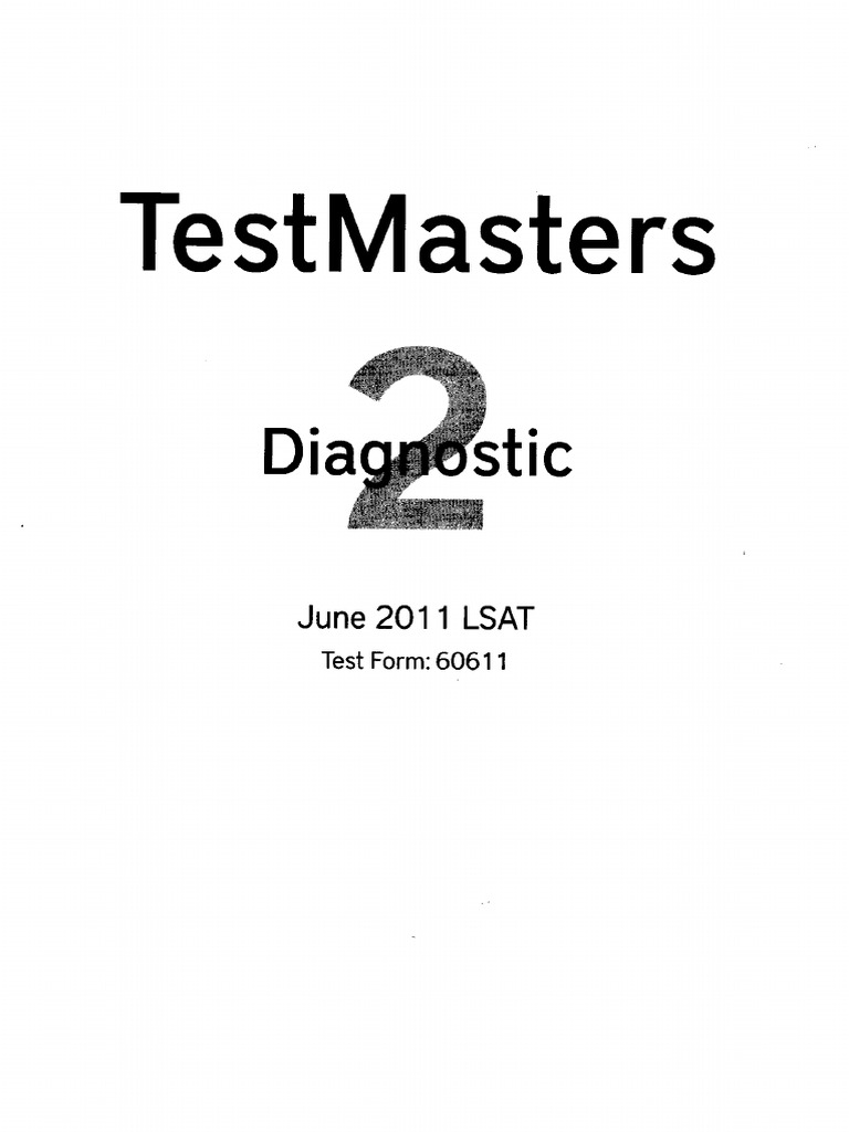 Lsat Diag 2 | PDF