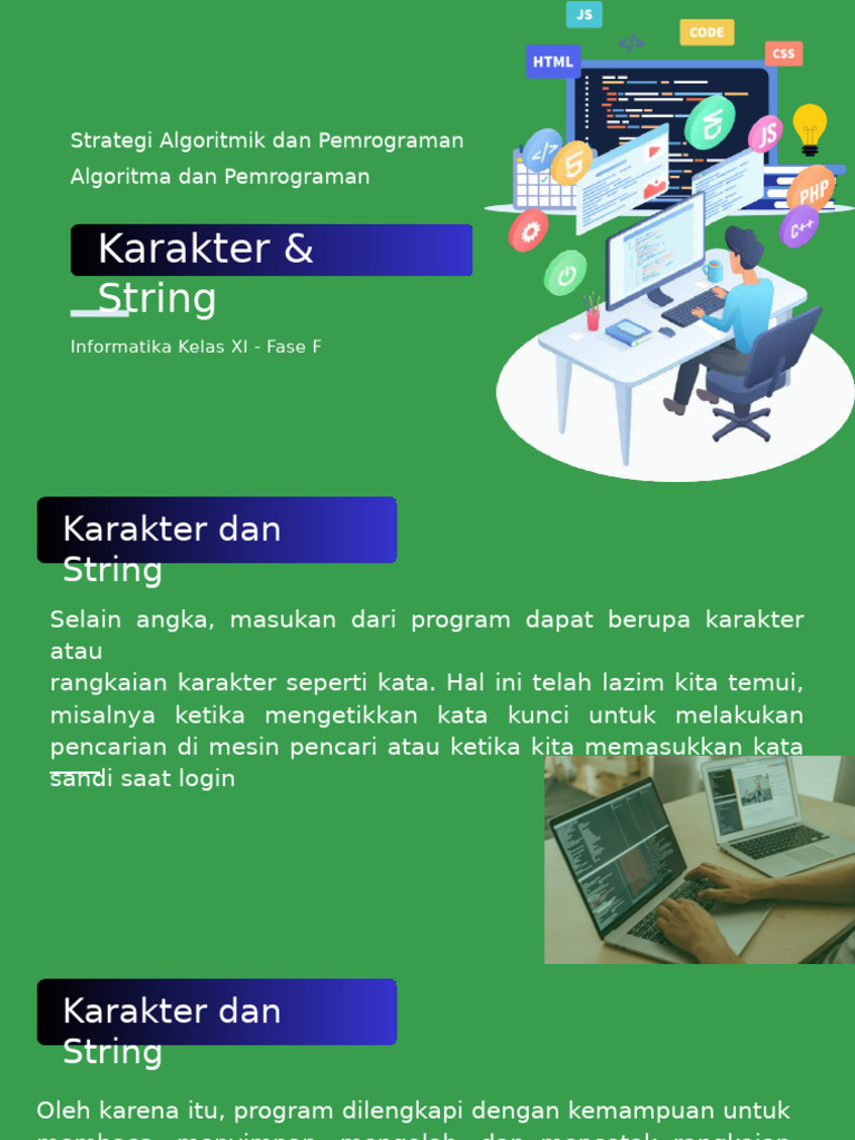 Karakter Dan String | PDF