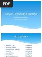 Dasar - Dasar Pendidikan