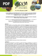 CARACTERIZAÇÃO DENDROLÓGICA DE UMA VEGETAÇÃO SECUNDÁRIA SUCEDIDA DE PLANTAÇÃO DE CACAU NO CAMPO EXPERIMENTAL DA EMBRAPA, KM 23 - ALTAMIRA-PA