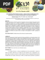 RECOMENDAÇÕES TÉCNICAS PARA A CRIAÇÃO DE UM PROGRAMA DE SEGURANÇA E SAÚDE DO TRABALHO NO MANEJO FLORESTAL