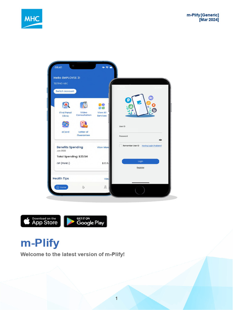 Mplify Mobile App User Guide | PDF