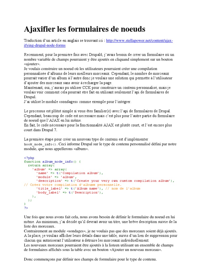 traduire noeud en anglais