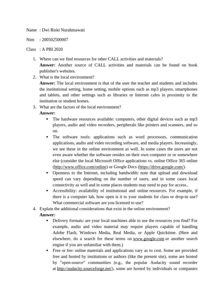 Answer | PDF