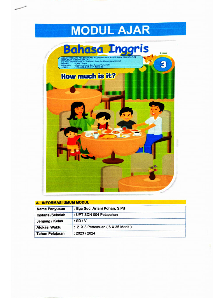 Modul B.inggris 5B | PDF