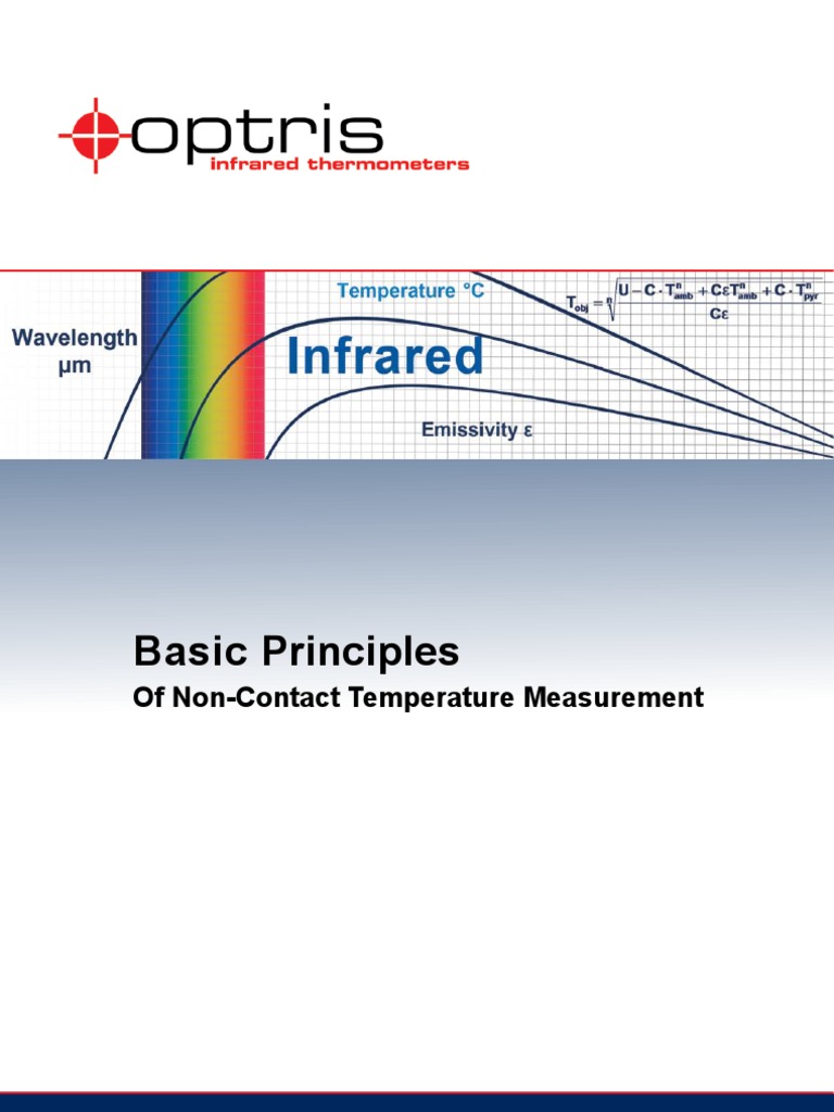 Infrared Thermometers Principles of NonContact Temperature