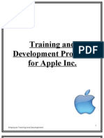 Training and Development Program For Apple Inc