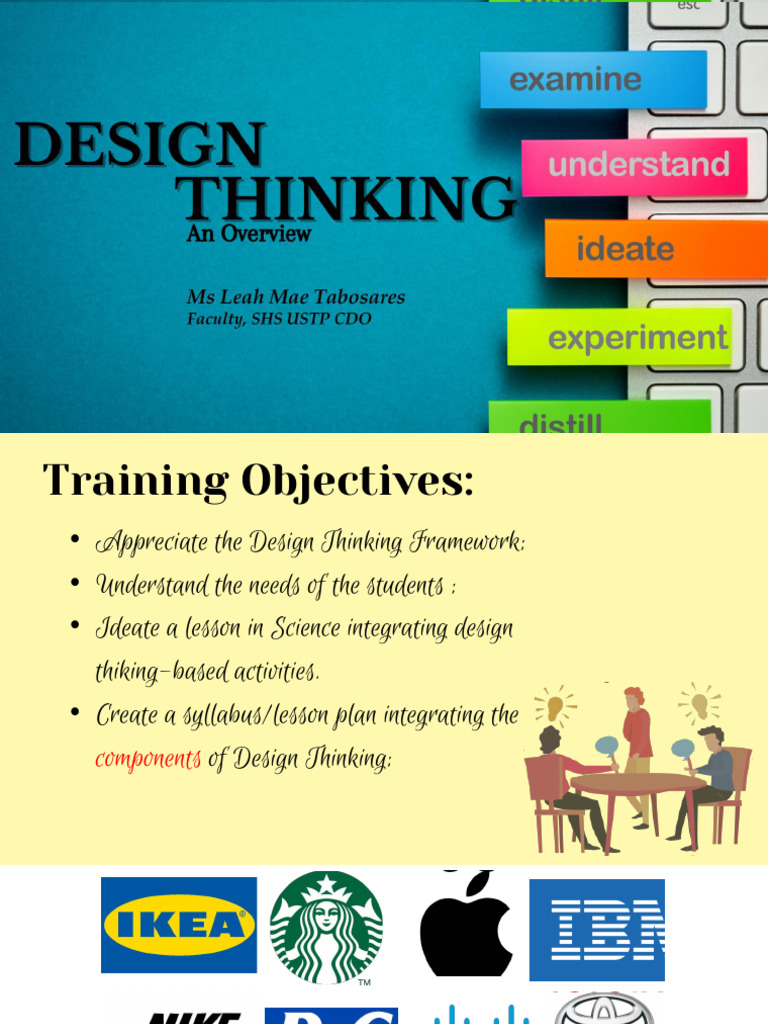 Integrating Design Thinking in Science | PDF | Design Thinking | Art