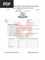 Kcse 2023 Math P2 MS | PDF