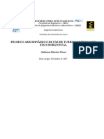 Projeto aerodinâmico de pás eólicasTITLE Wind turbine blade design