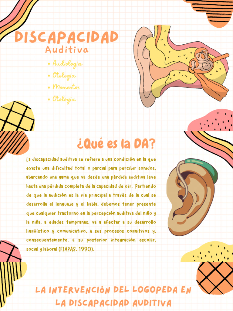 Discapacidad Auditiva | PDF