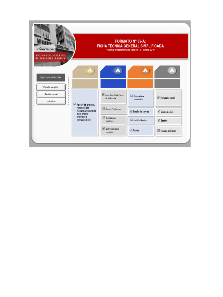 Ficha Técnica General Simplificada - Pisha Rey | PDF