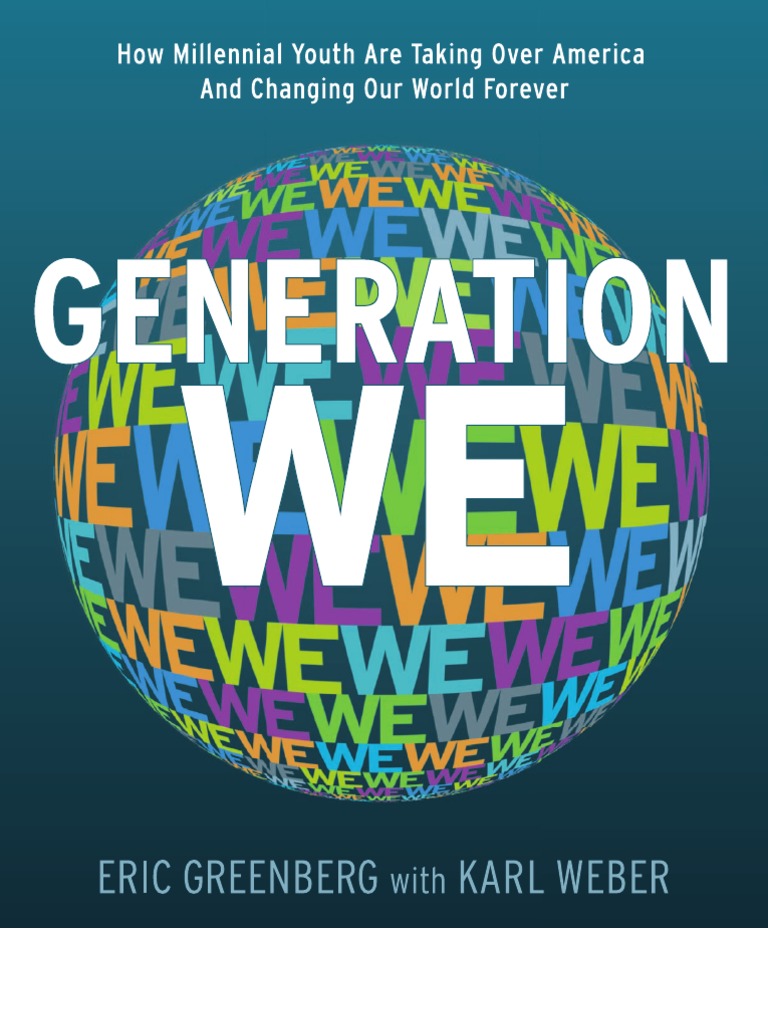 Generation We | PDF | Millennials | Entrepreneurship