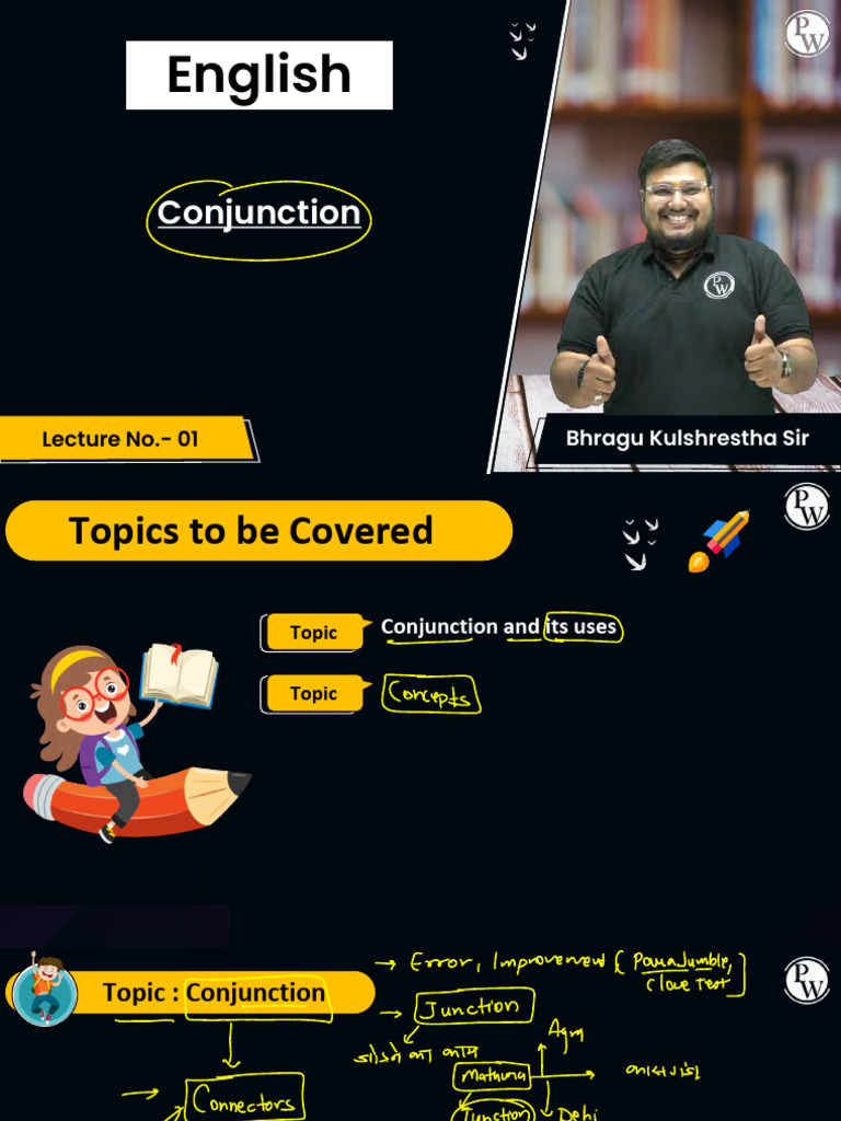 Conjunction 01 - Class Notes | PDF