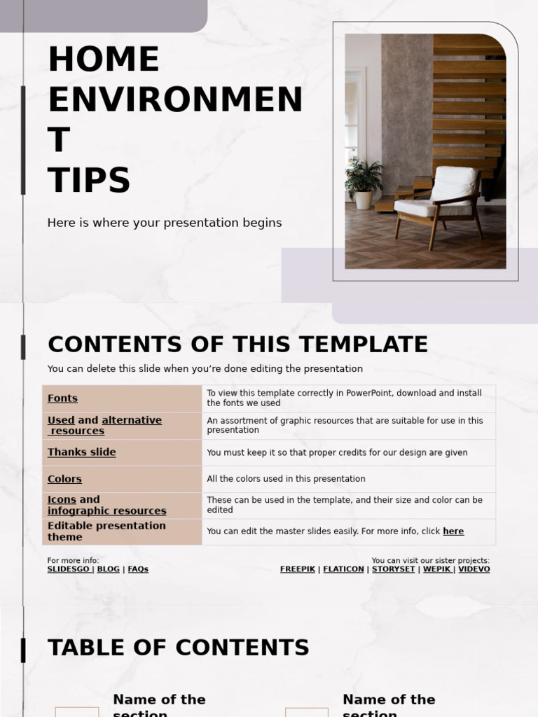 Home Environment Tips by Slidesgo | PDF | Planets | Mercury (Planet)