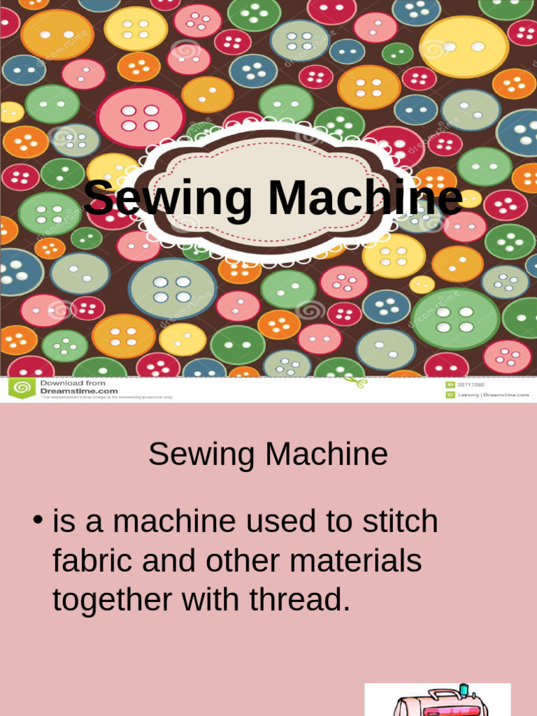 Sewing Machines | PDF