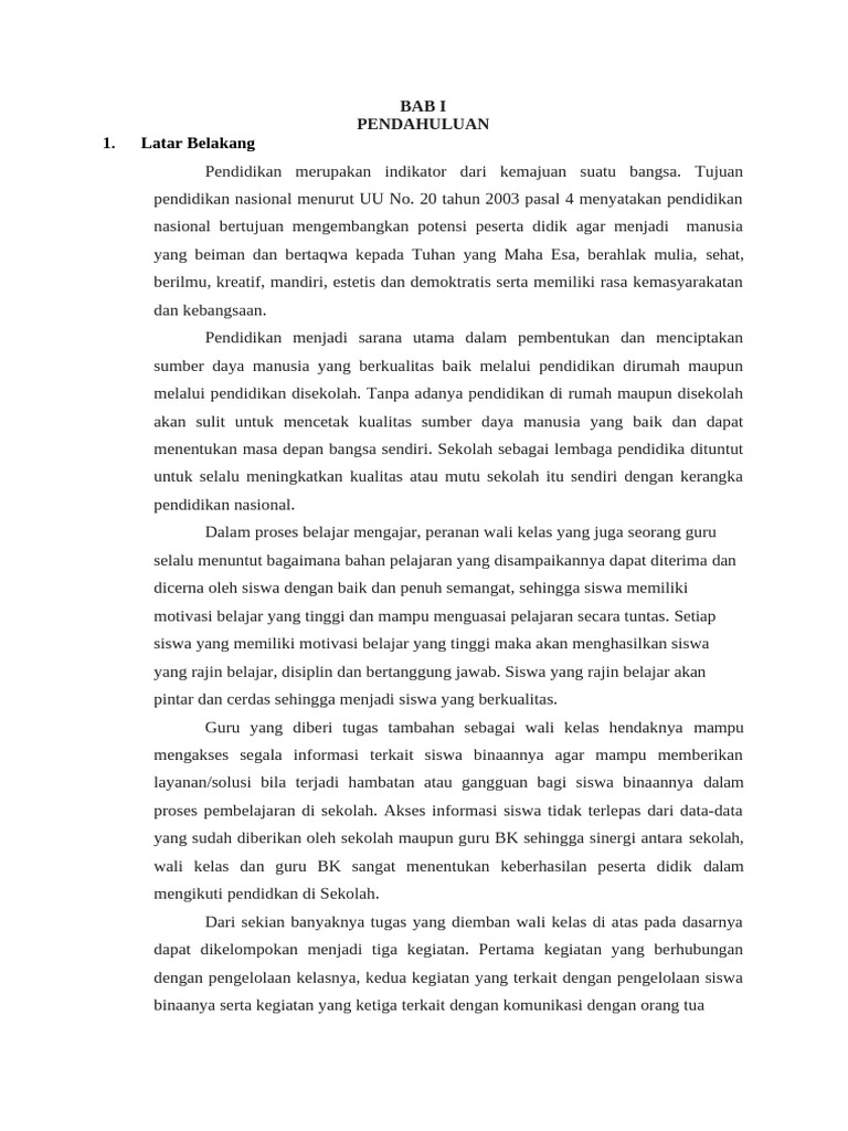 LAPORAN Wali Kelas XII IPA 2 (2023-2024) | PDF