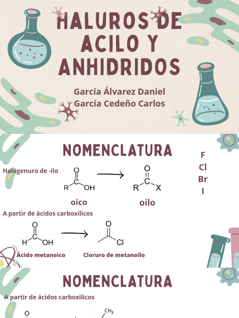 Haluros de Acilo | PDF