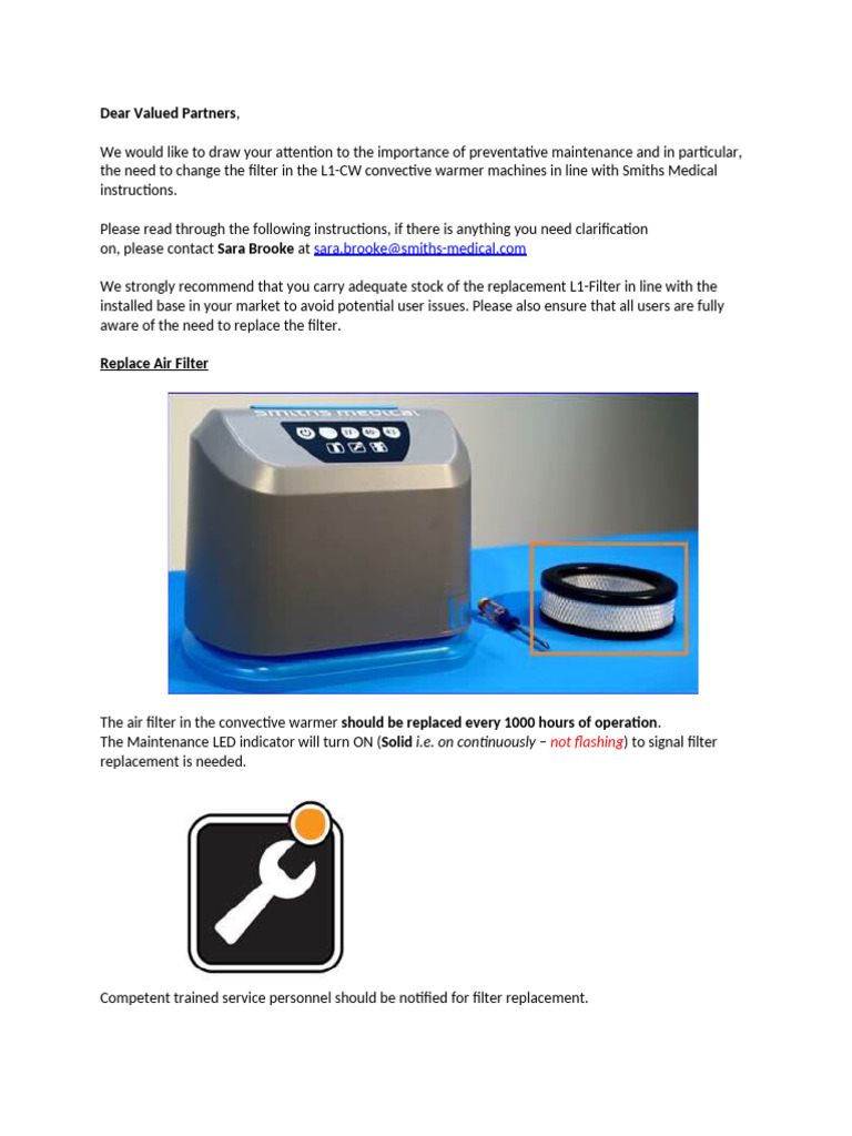 Dear Valued Partners: I.E. On Continuously | PDF