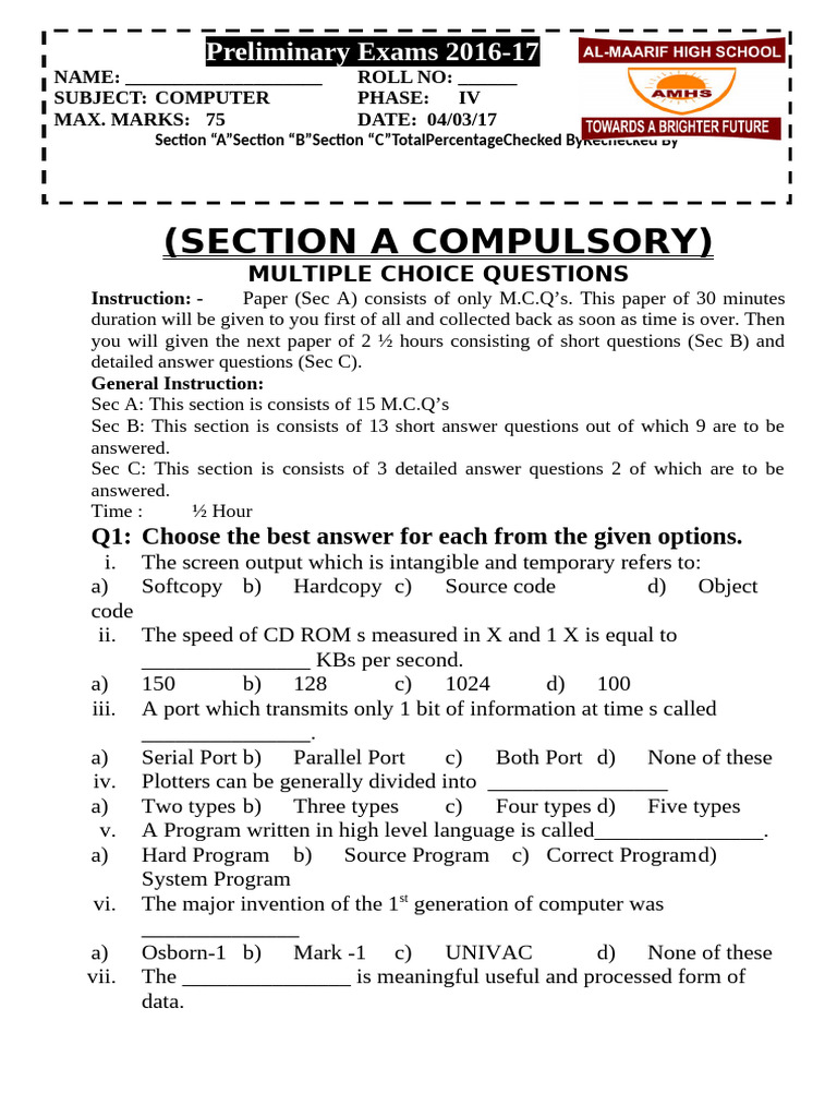 Computer IX | PDF