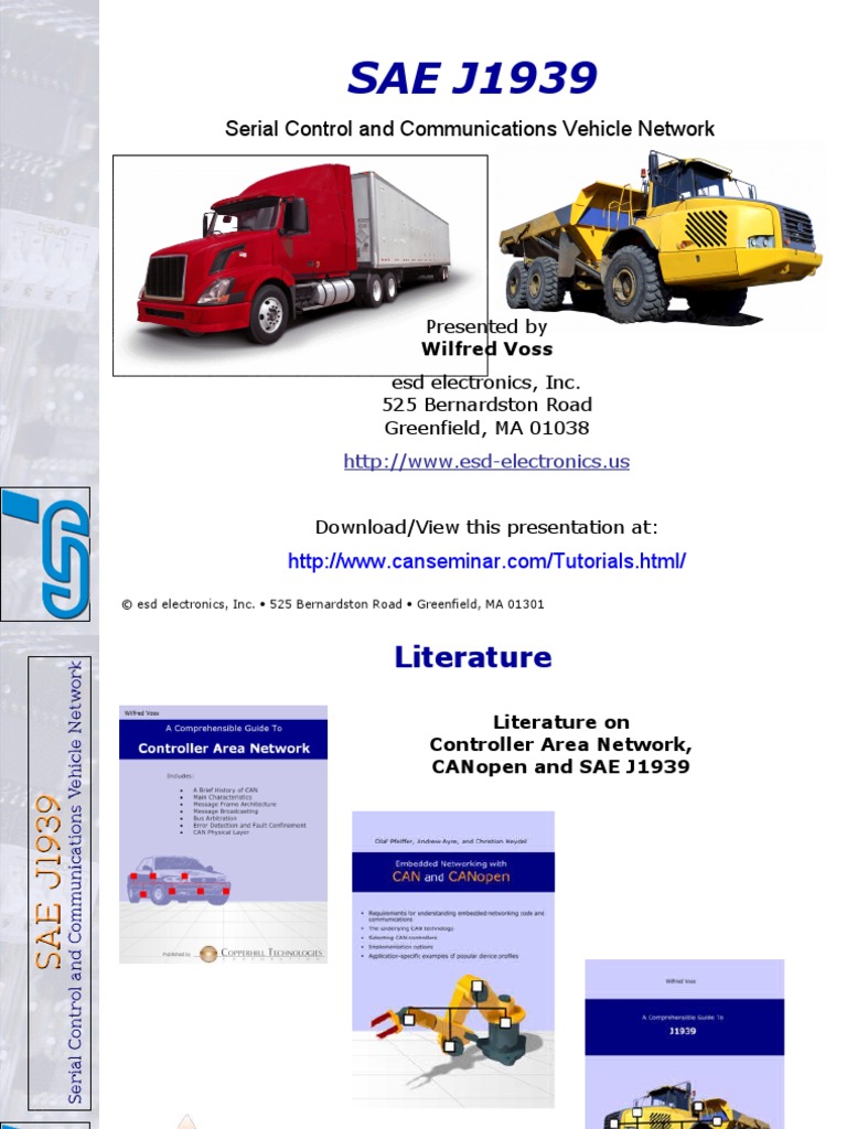 SAE J1939 Extended | PDF | Computer Network | Networks