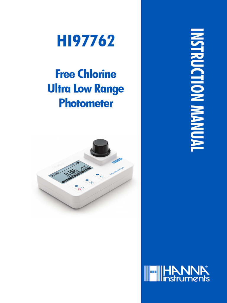 Hanna Meter - Chlorine | PDF