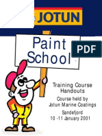 Paint School: Training Course Handouts