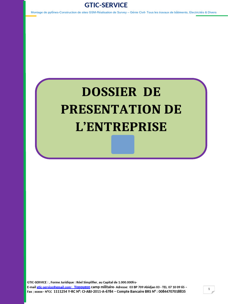 Document Technique Gtic-Service | PDF