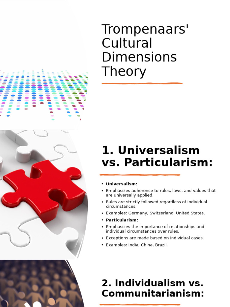What Is Trompenaars Cultural Dimensions