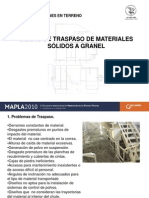 Diseño de Traspaso de Materiales Sólidos A Granel: Soluciones en Terreno