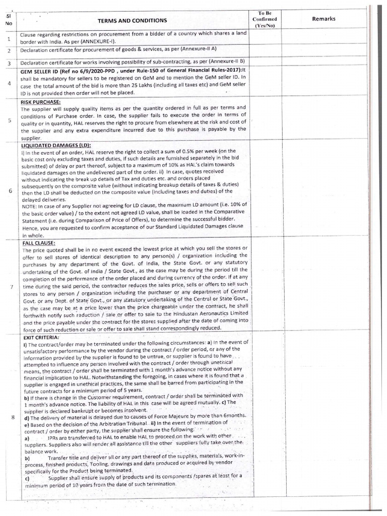 Term & Condition | PDF