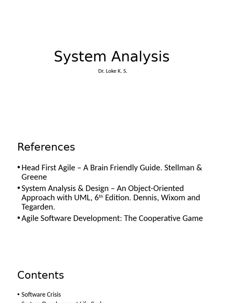 SA 1 Intro SDLC | PDF