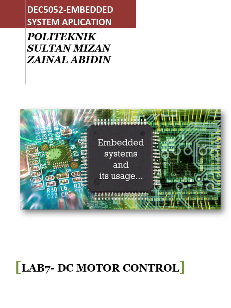 Lab7 - DC Motor Control1 | PDF