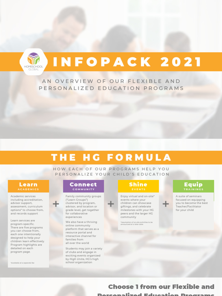 Flexible Personalized Education Programs | PDF | Homeschooling | Career ...