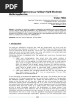 Download Sample Development on Java Smart-Card Electronic Wallet Application by  Journal of Mobile Embedded and Distributed Systems JMEDS SN76535411 doc pdf