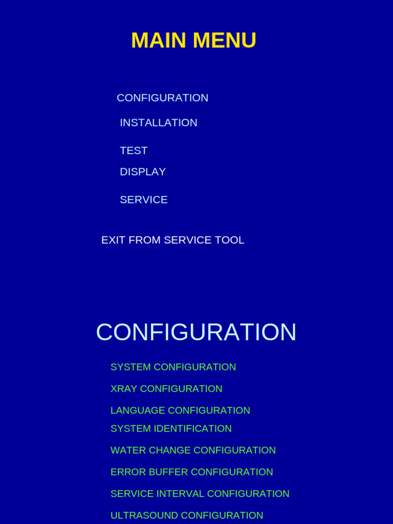 Ultra Menu | PDF