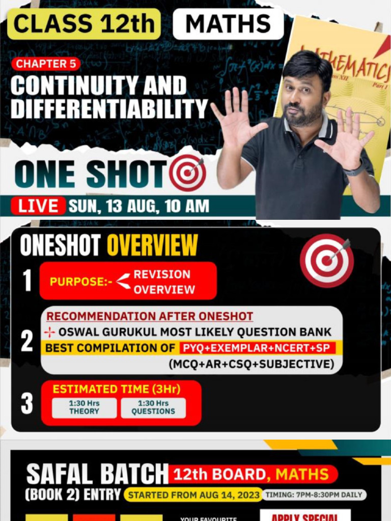 Ch5 C&D One Shot Notes | PDF