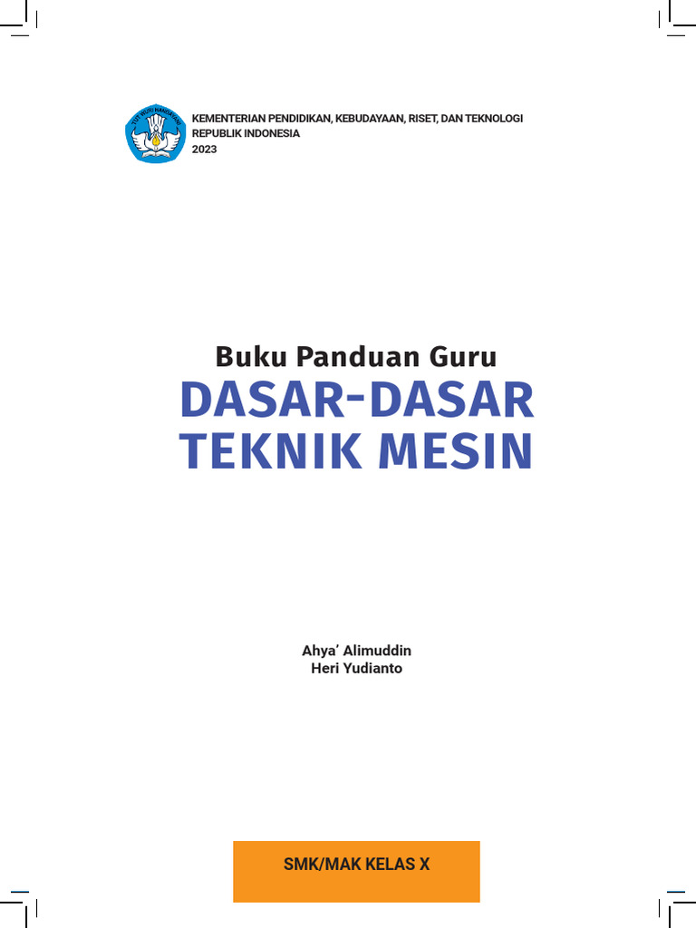 Dasar Teknik Mesin Bg Kls X Pdf