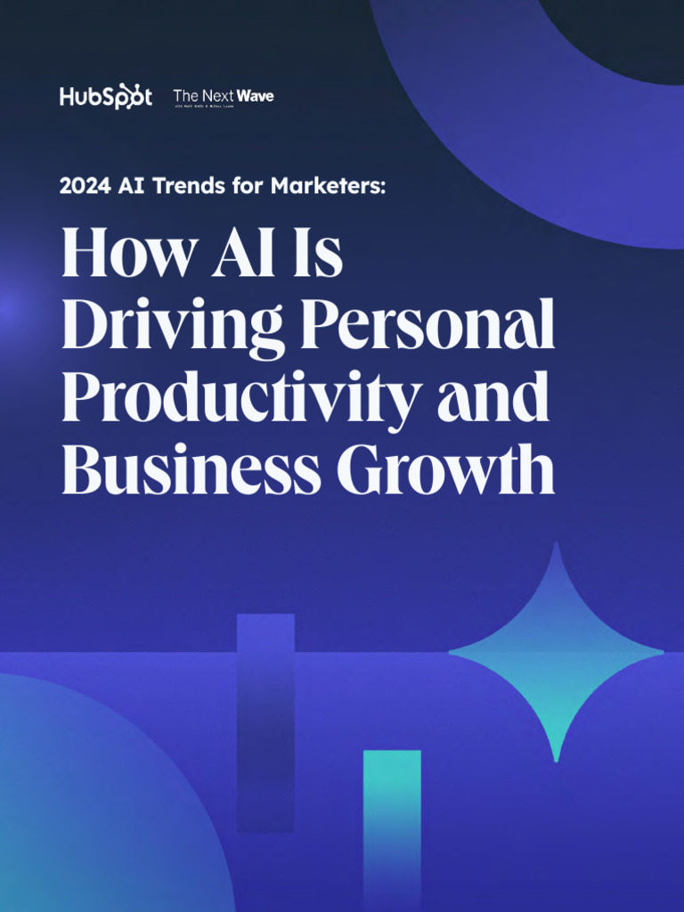 2024 AI Trends for Marketers Report | PDF | Artificial Intelligence ...