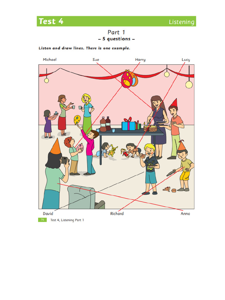 Flyers Test 4 Listening Correction Pdf